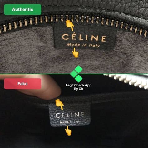 celine tasche fake erkennen|how to check Celine bag.